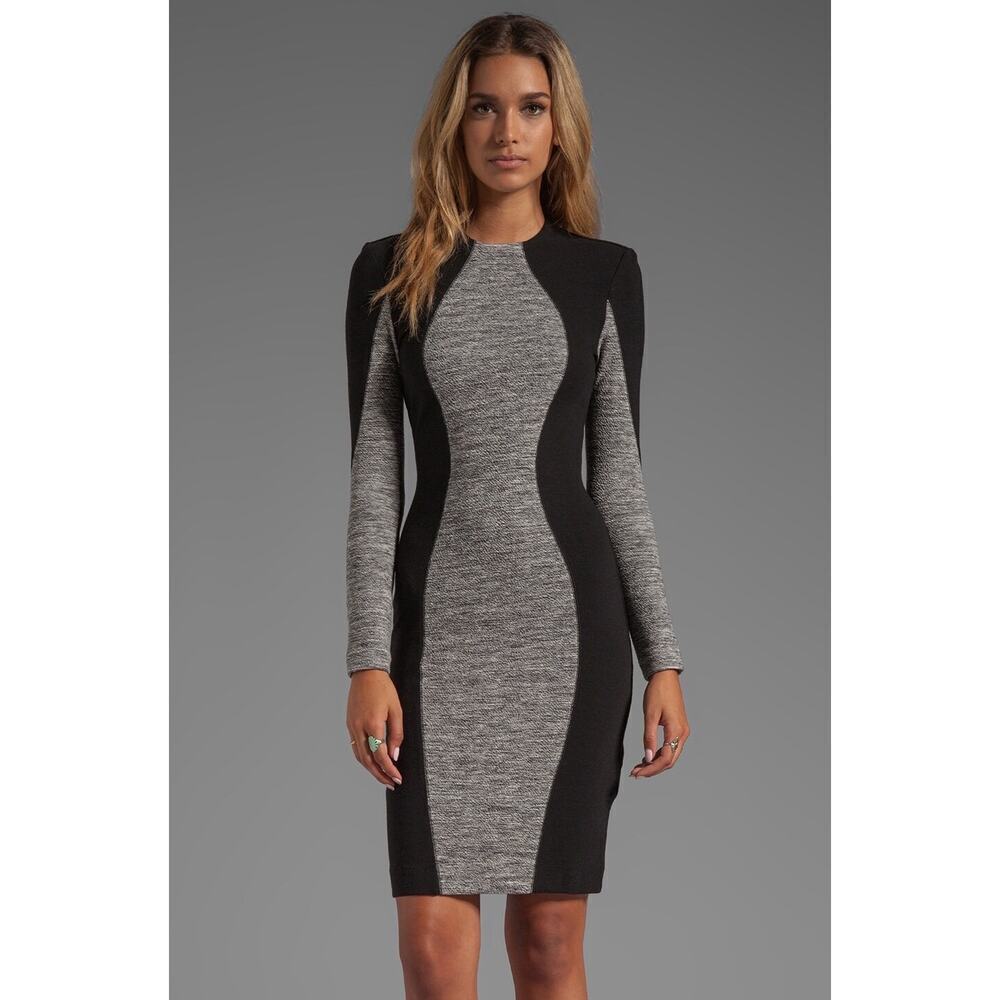 By Malene Birger Double Jersey Stretch Molky Dress Grey Melange XS / S